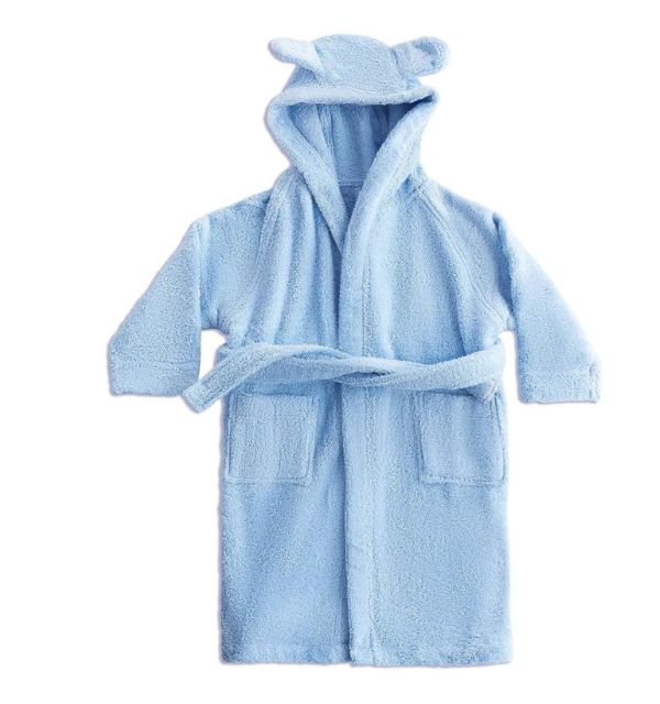 organic cotton kids bathrobe