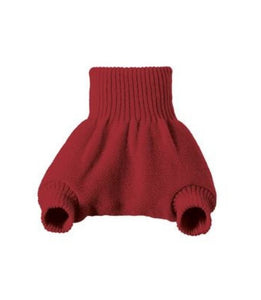 Disana Organic Knit Merino Wool Baby Nappy Cover Bordeaux
