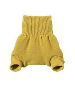 Disana Organic Knitted Merino Wool Baby Nappy Cover Curry