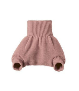 Disana Organic Merino Wool Knit Baby Nappy Cover Rose